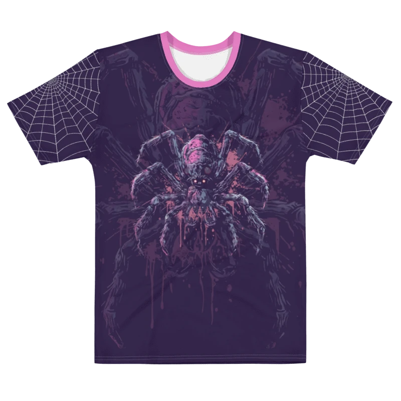 Purple Poison Spider T-shirt product image (1)