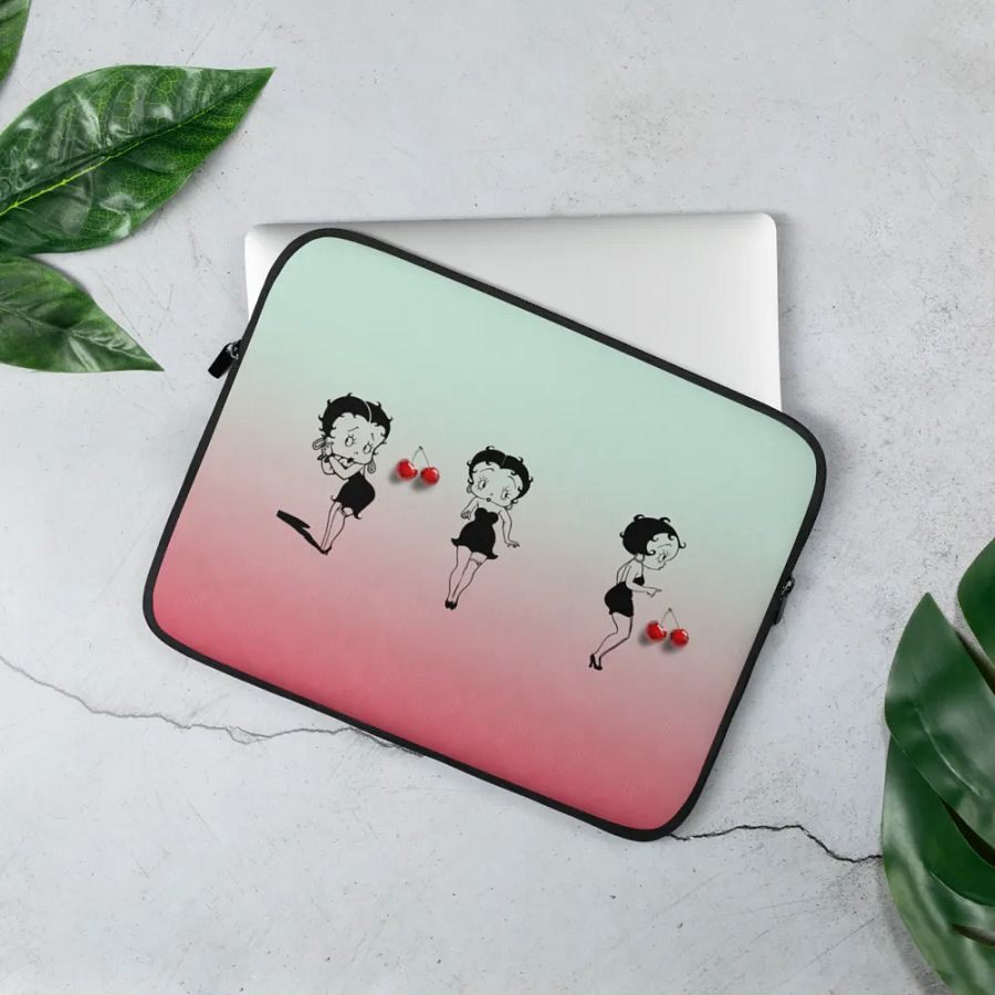 "Betty" Cherry Bomb Laptop Sleeve product image (4)
