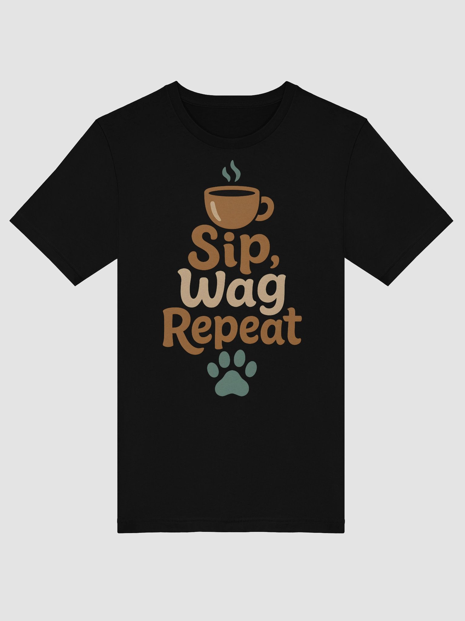 Sip, Wag, Repeat Graphic Tee product image (5)
