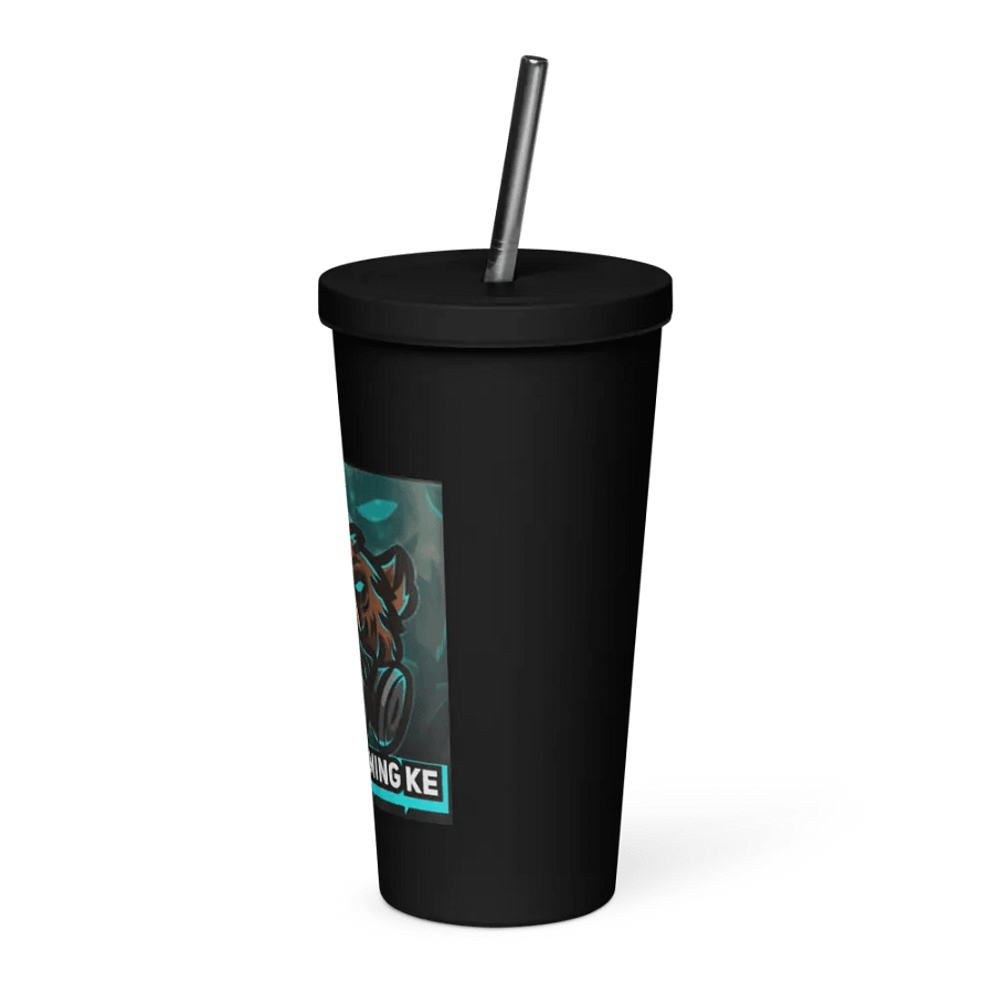 Insulated Tumbler with a Straw product image (3)