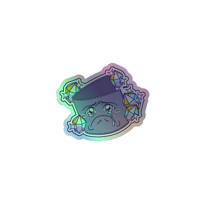 Sad Wallet-Kun Sticker product image (1)