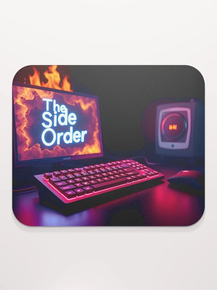 Burning PC Mouse Pad product image (2)
