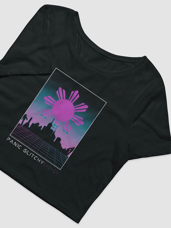 Pilipinas Vapourwave Crop Tee product image (2)