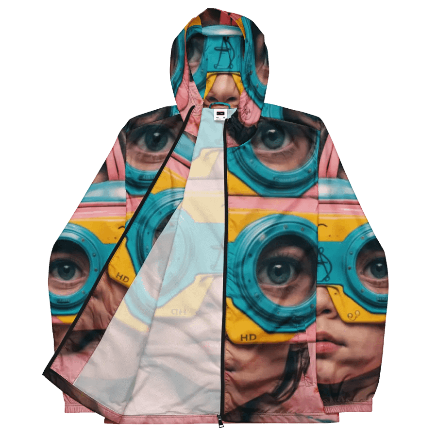 Whimsical òógle Kidsplay All-Over Print Windbreaker product image (8)
