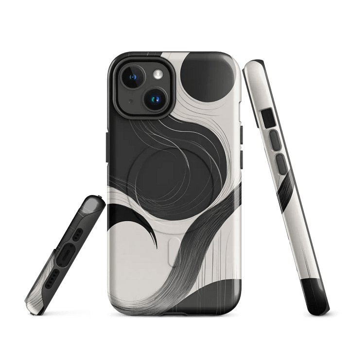 MagSafe® Tough Case for iPhone – Lunar Abstraction product image (1)