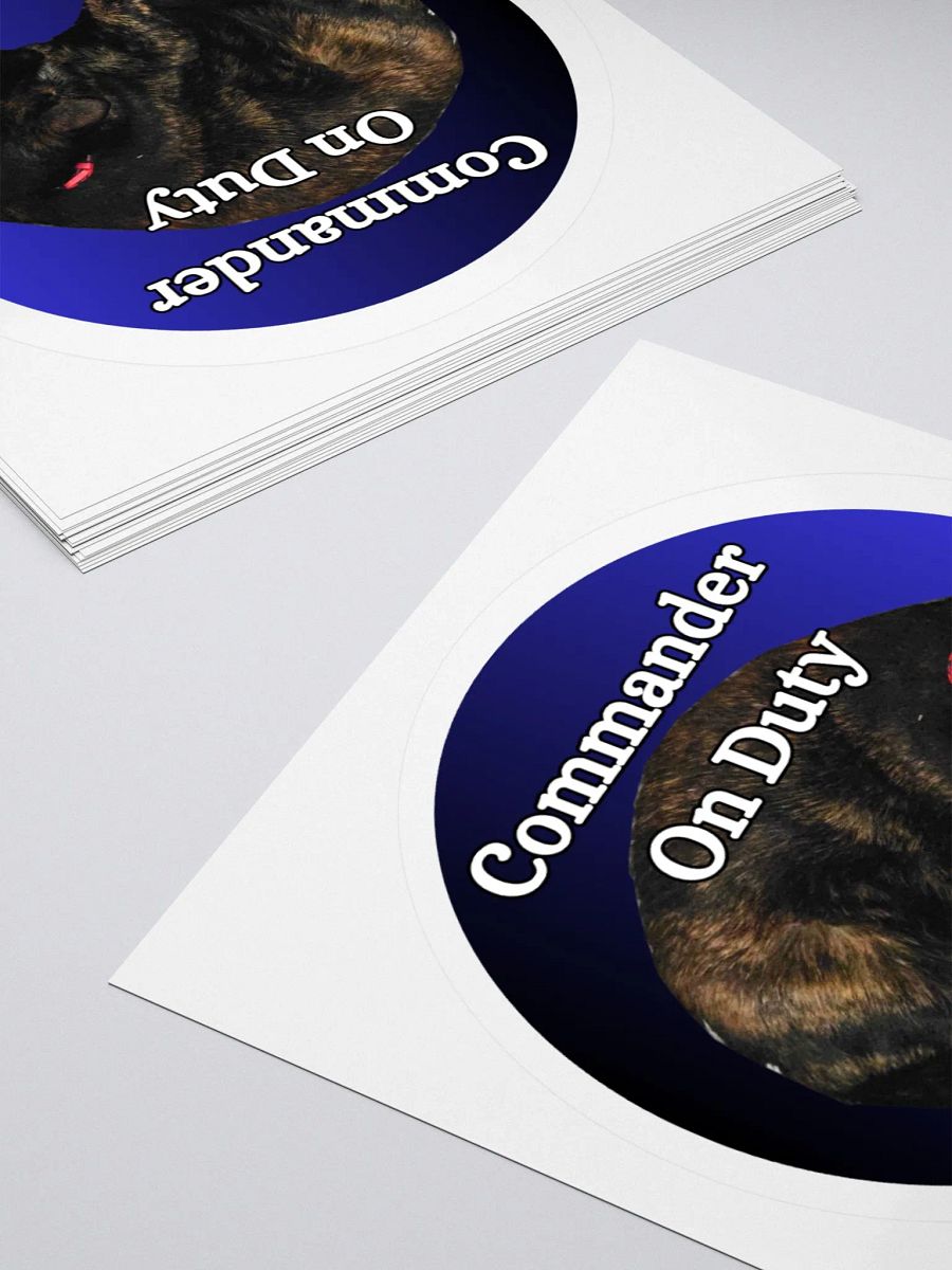 Commander On Duty Obi Sticker product image (10)