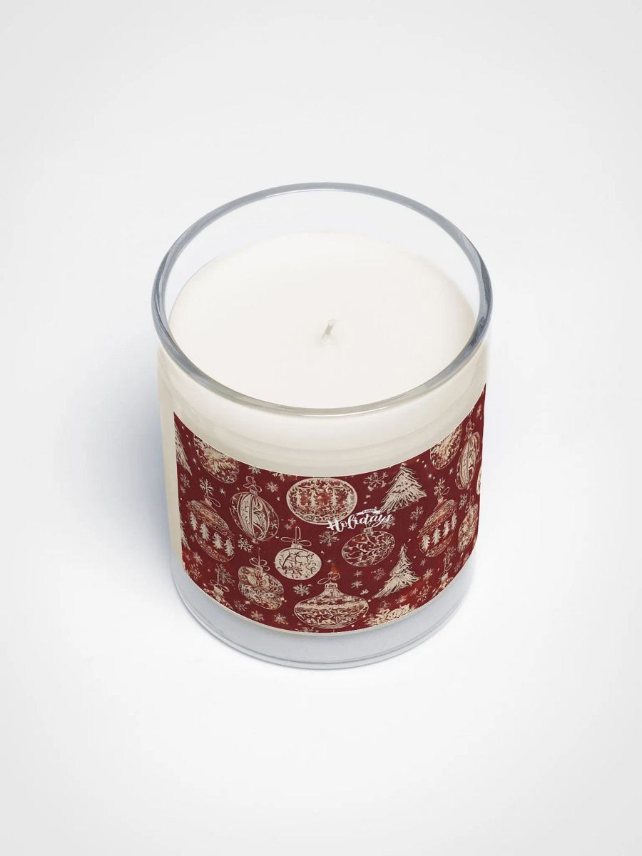 Festive Holiday Soy Wax Candle gift for friends colleagues mom product image (3)