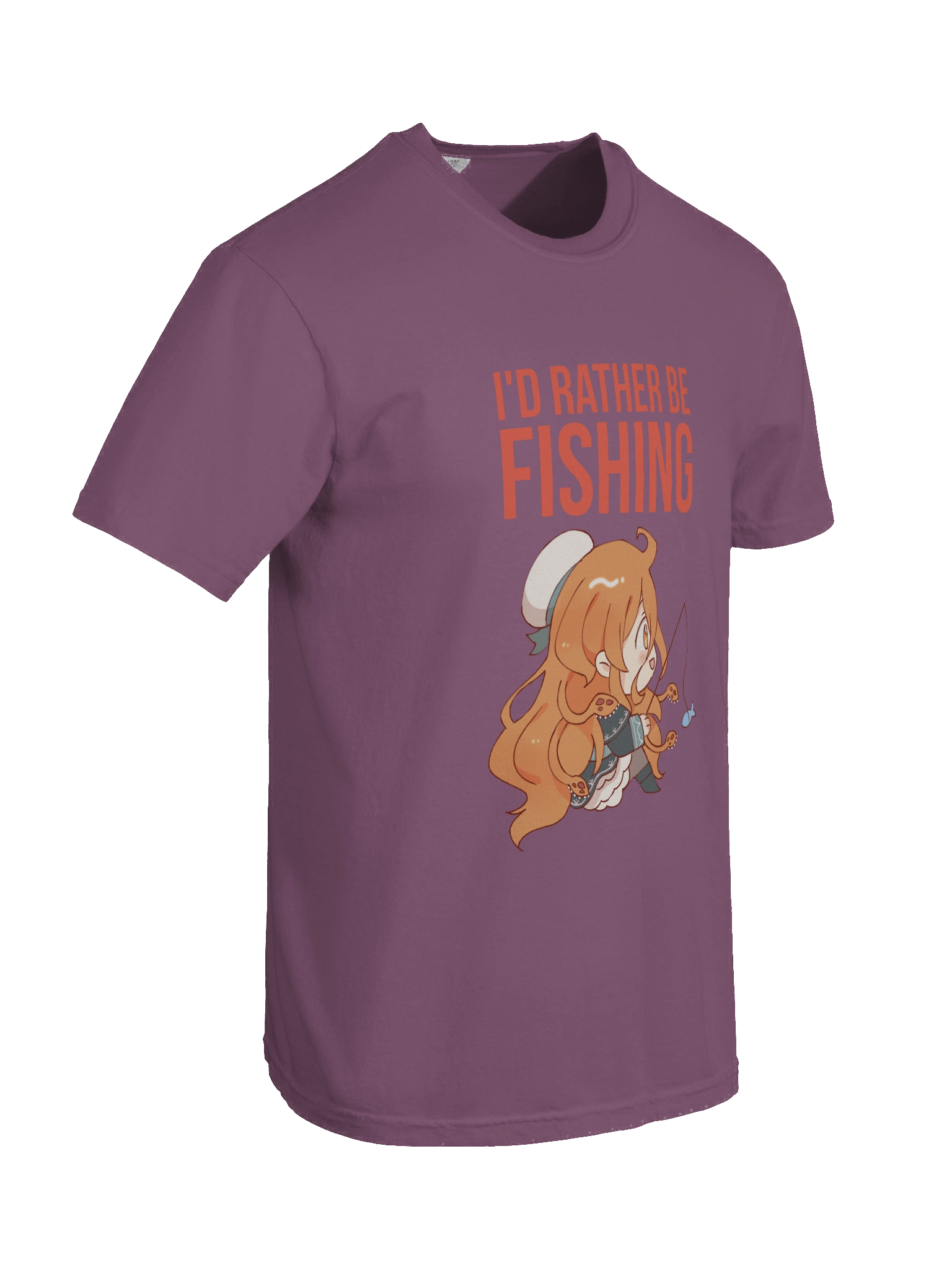 "I'd Rather Be Fishing" Illith T-shirt product image (58)