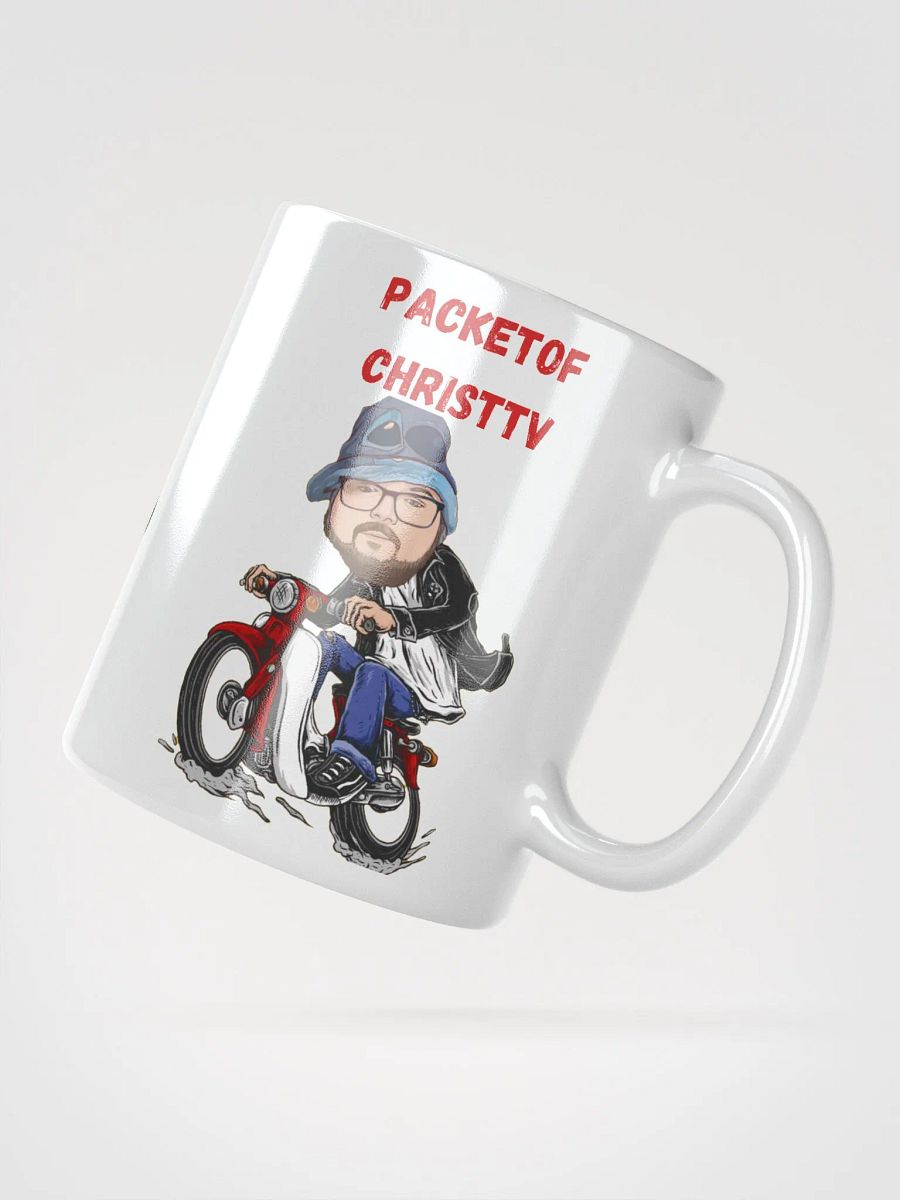 Chris on a bike! mug! product image (4)