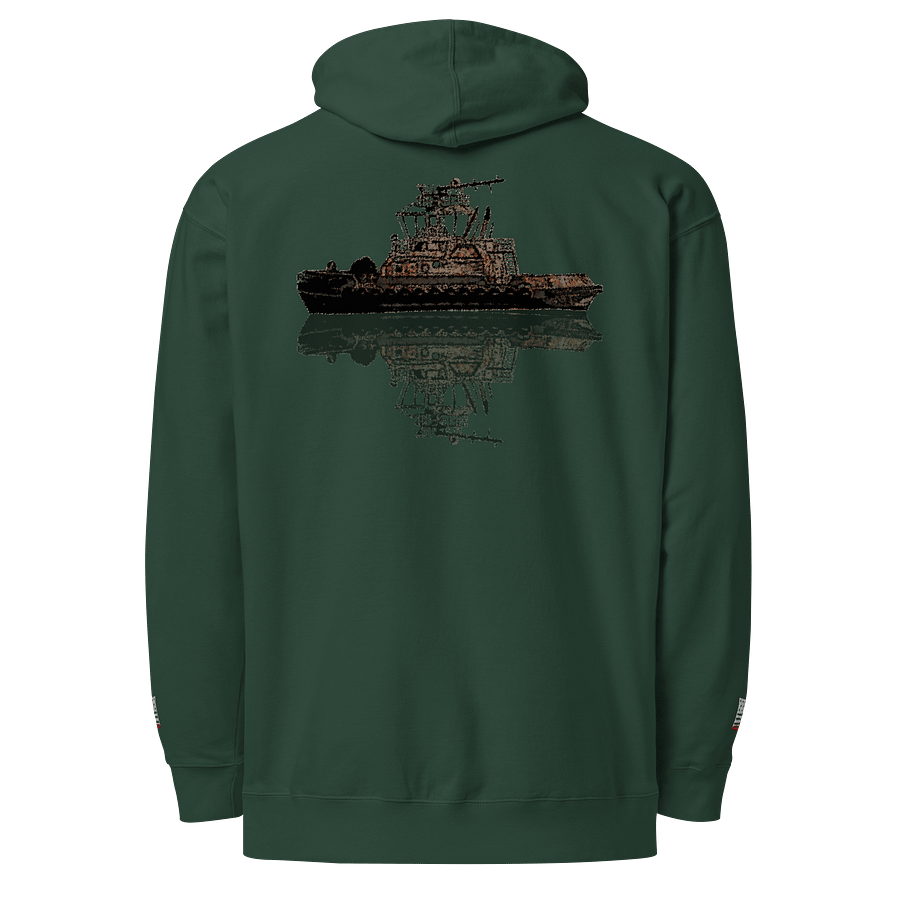 Athena and Reflection - Twin Anchor Front & sleeves (embroidered) product image (1)