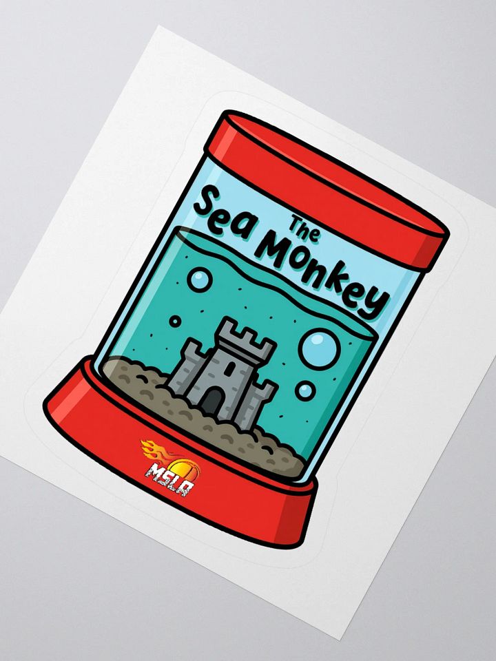 The Sea Monkey - Sticker product image (1)