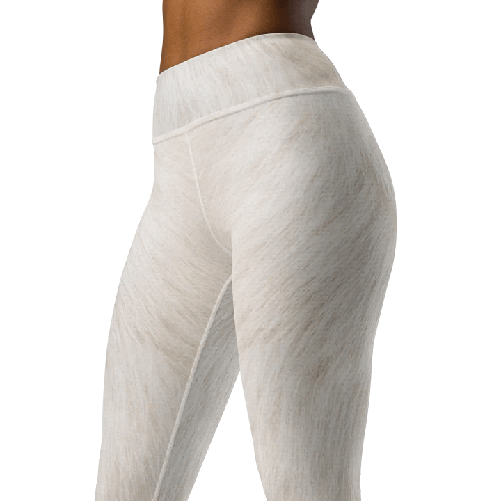 White Cat Yoga Leggings product image (2)