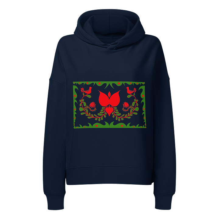 Traditional Hungarian Folk Art Tulip Hoodie product image (1)