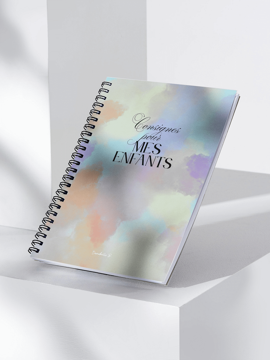 Consignes pour mes Enfants - Carnet Inspirant - NoteBook product image (3)