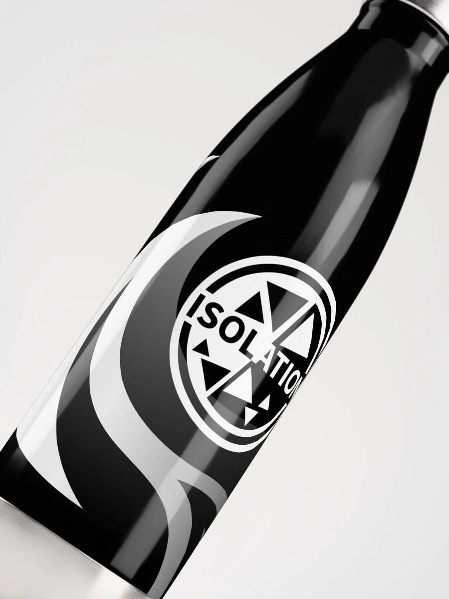 ISOLATION — 2019 LOGO — STAINLESS STEEL BOTTLE — B&W product image (6)