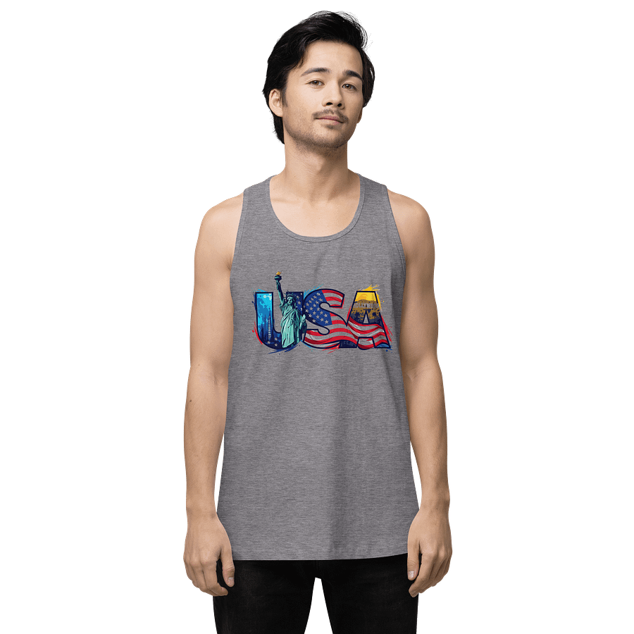 Patriotic USA Tank Top product image (9)