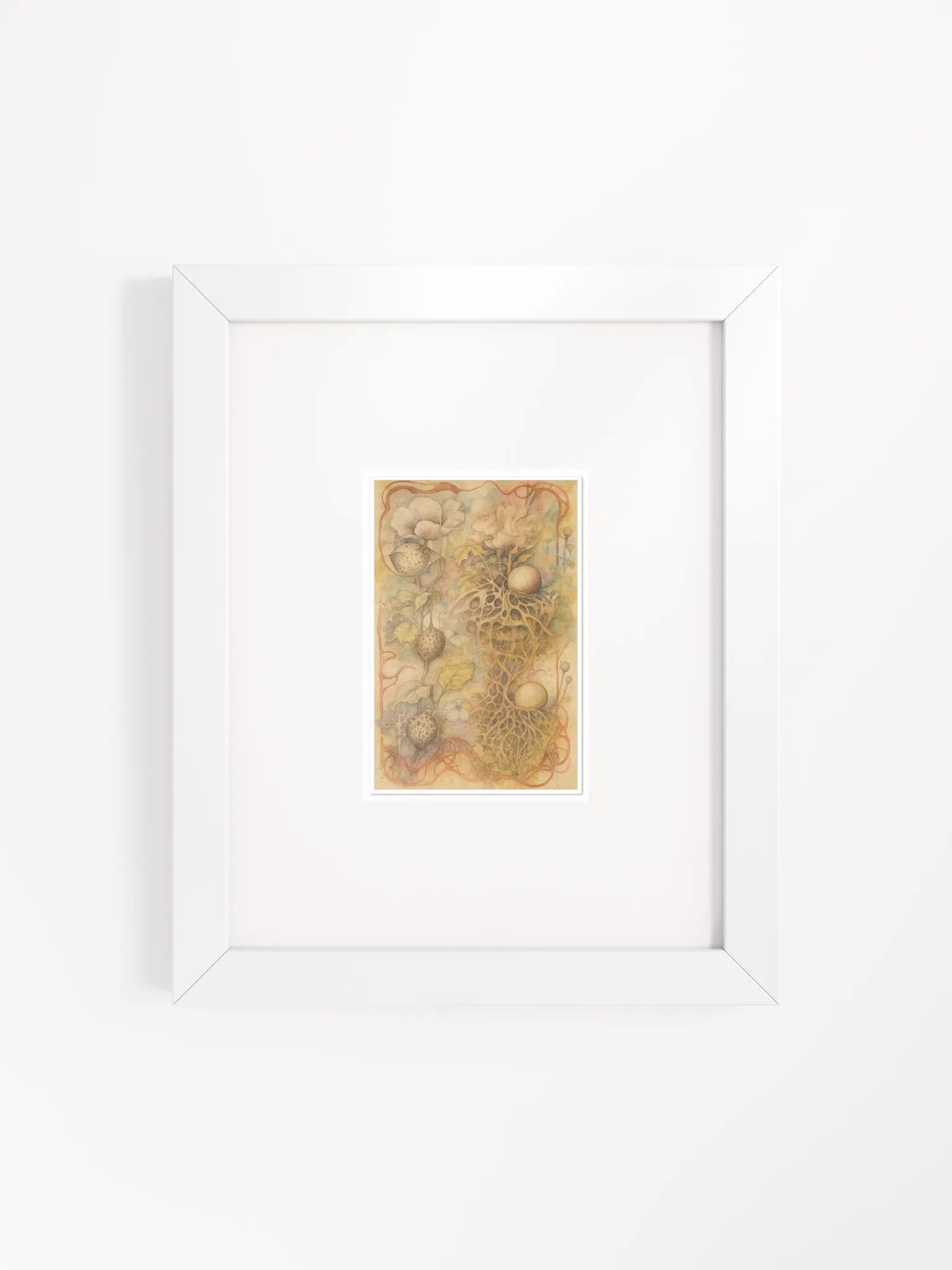 The Secret Garden Sketchbook Artprint Framed product image (4)
