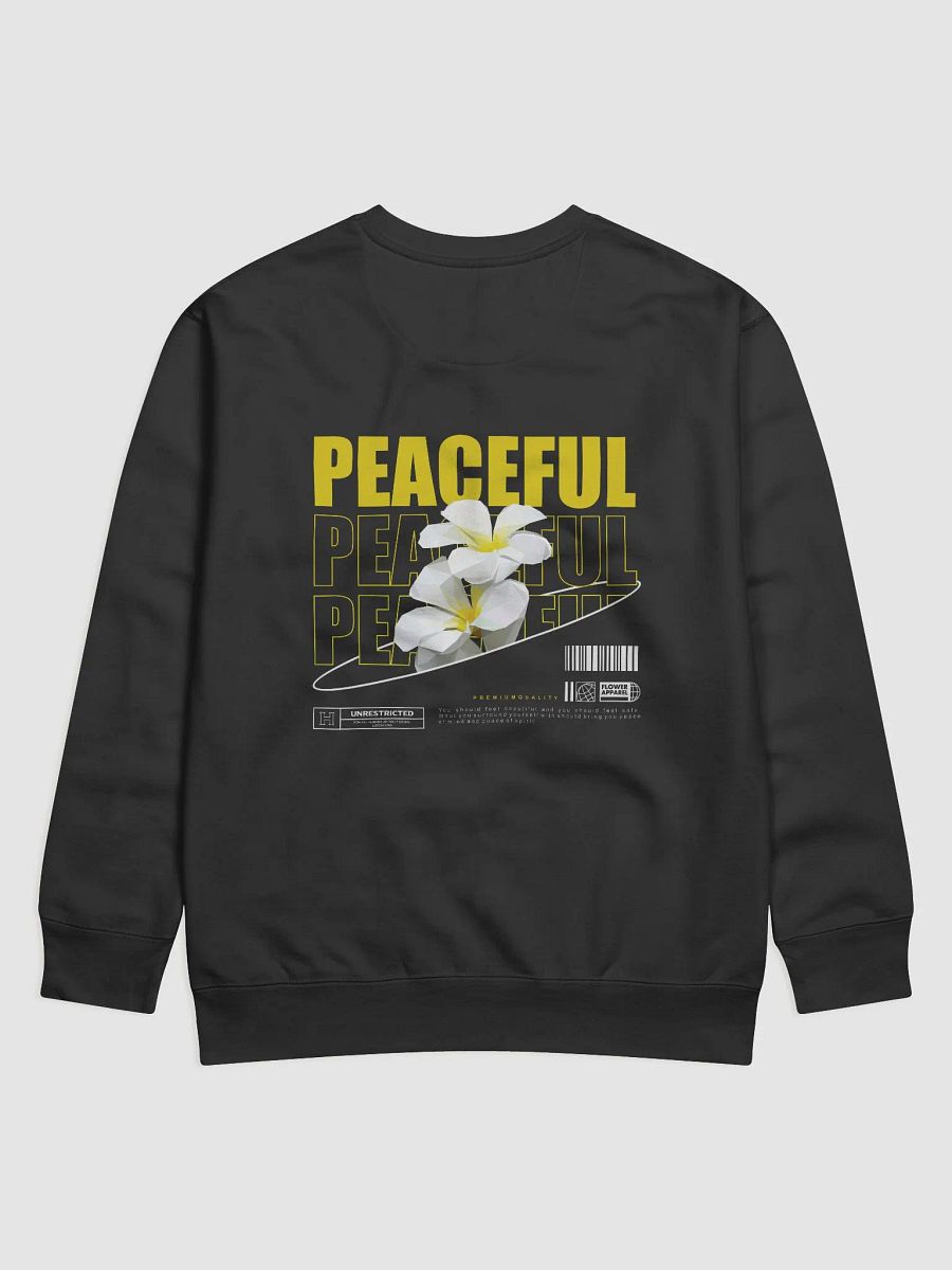 TRIFUNO PEACEFUL Floral Bliss Premium Sweatshirt product image (1)