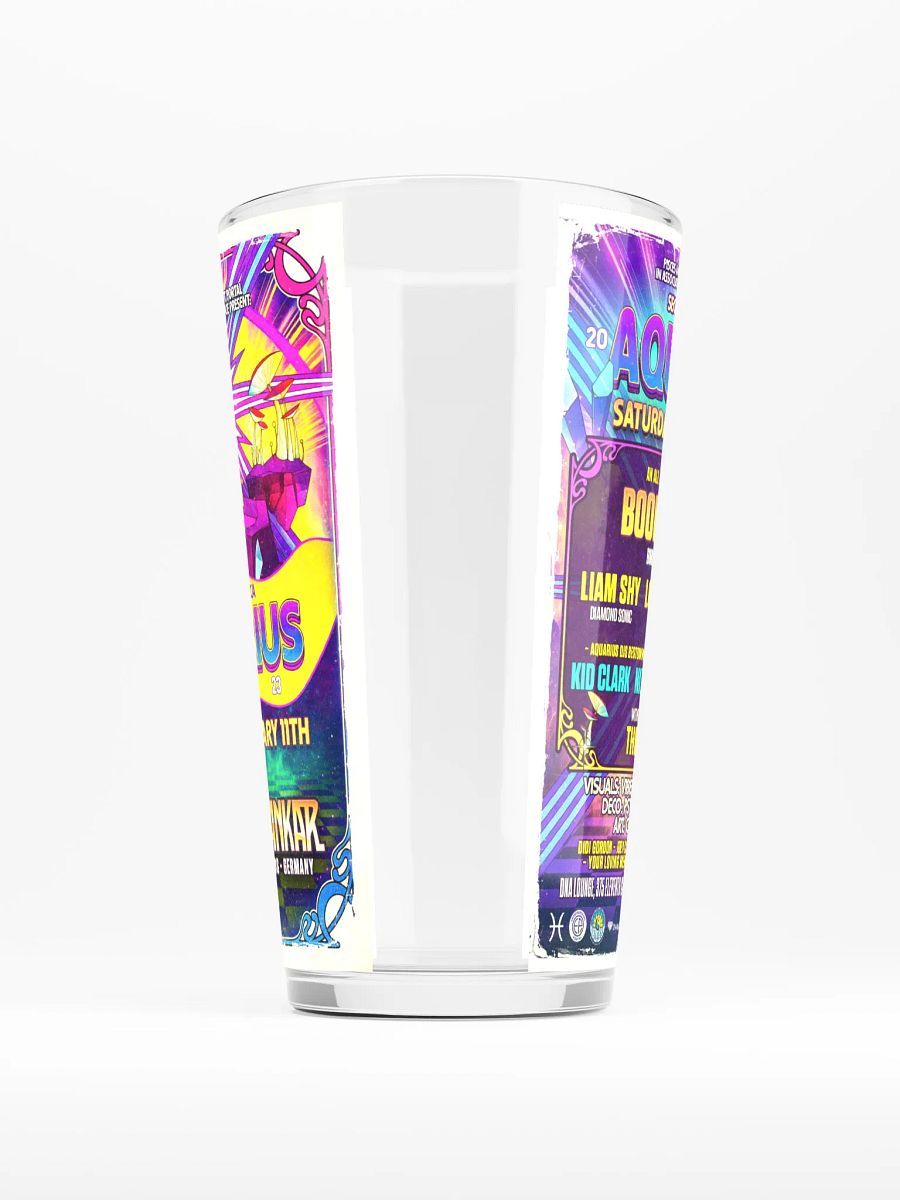 Aquarius 2023 Shaker Pint Glass product image (5)