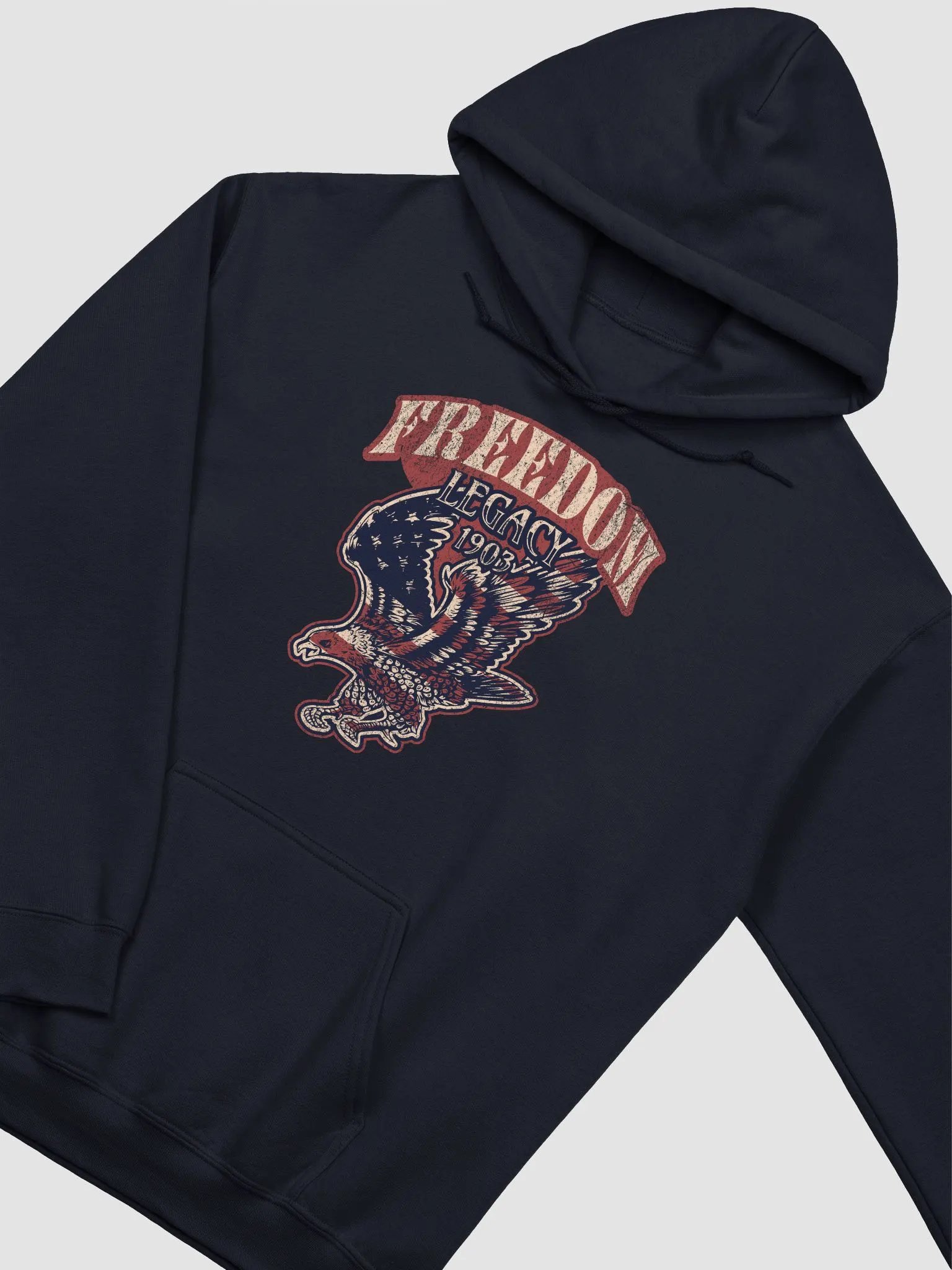 NAVY EAGLE HOODIE product image (3)