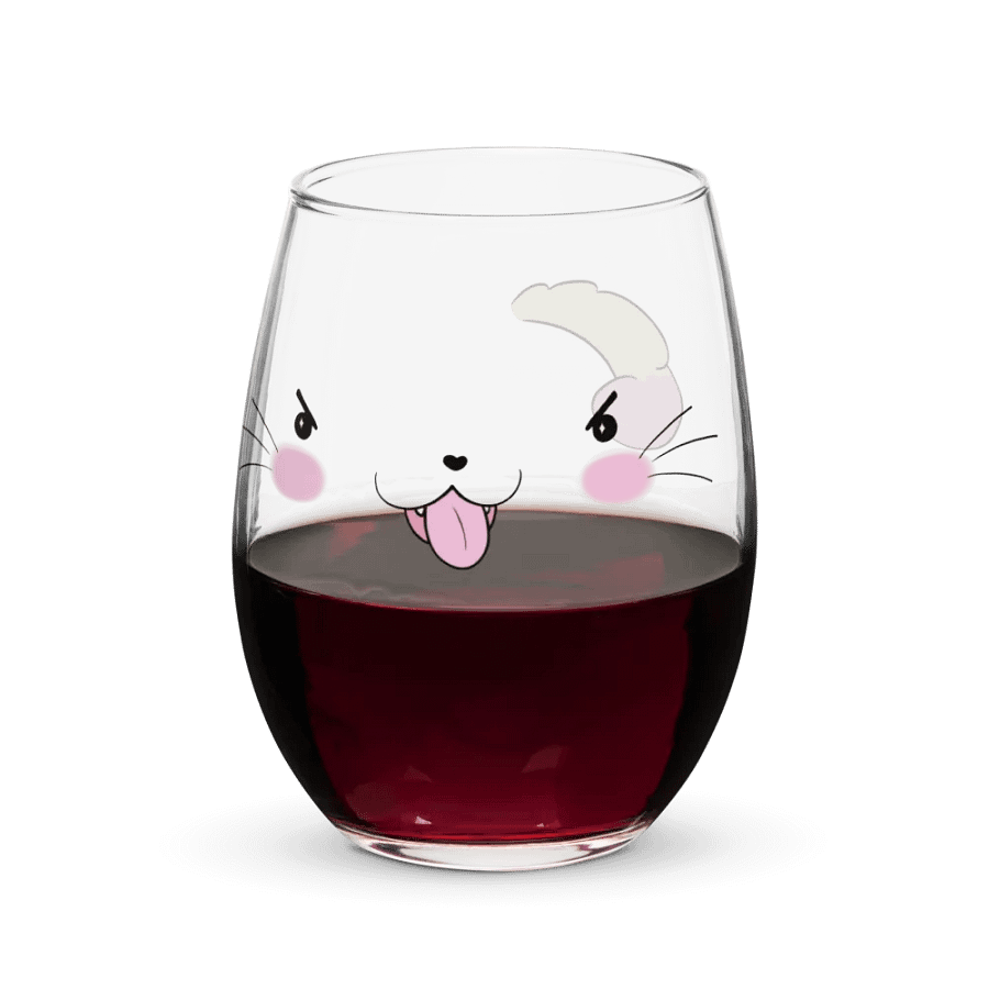 Peach Stemless Wine Glass product image (5)