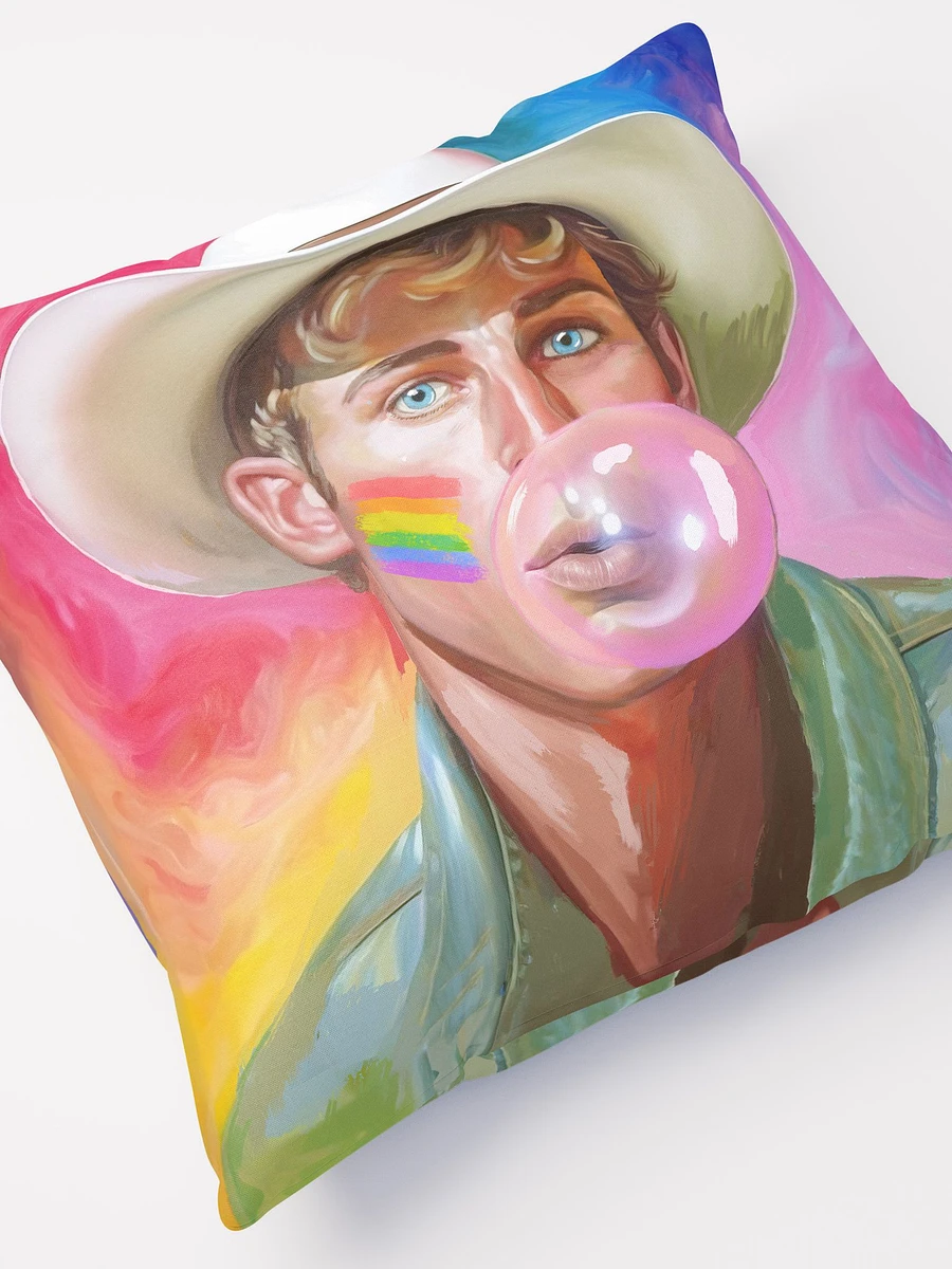Blond Cowboy – Fun Gay Throw Pillow product image (5)