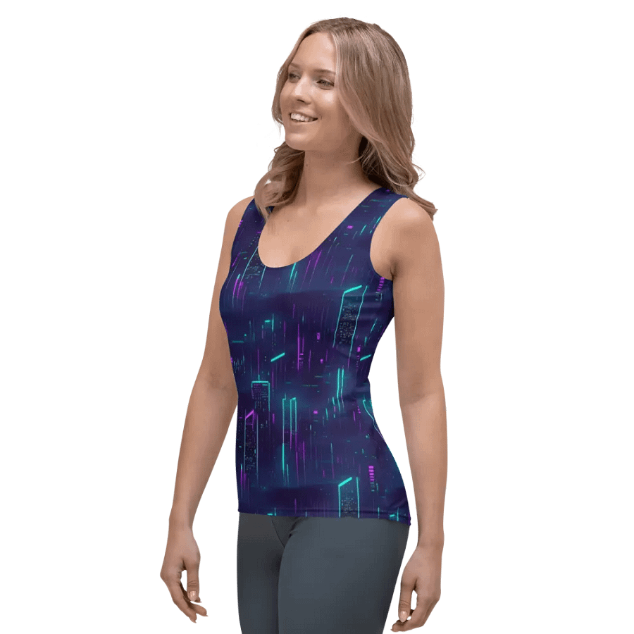 Neon City Nights Women's Tank Top product image (3)