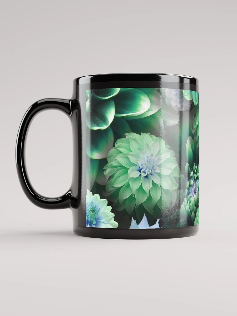 Blue Green Dahlias Coffee Mug product image (12)