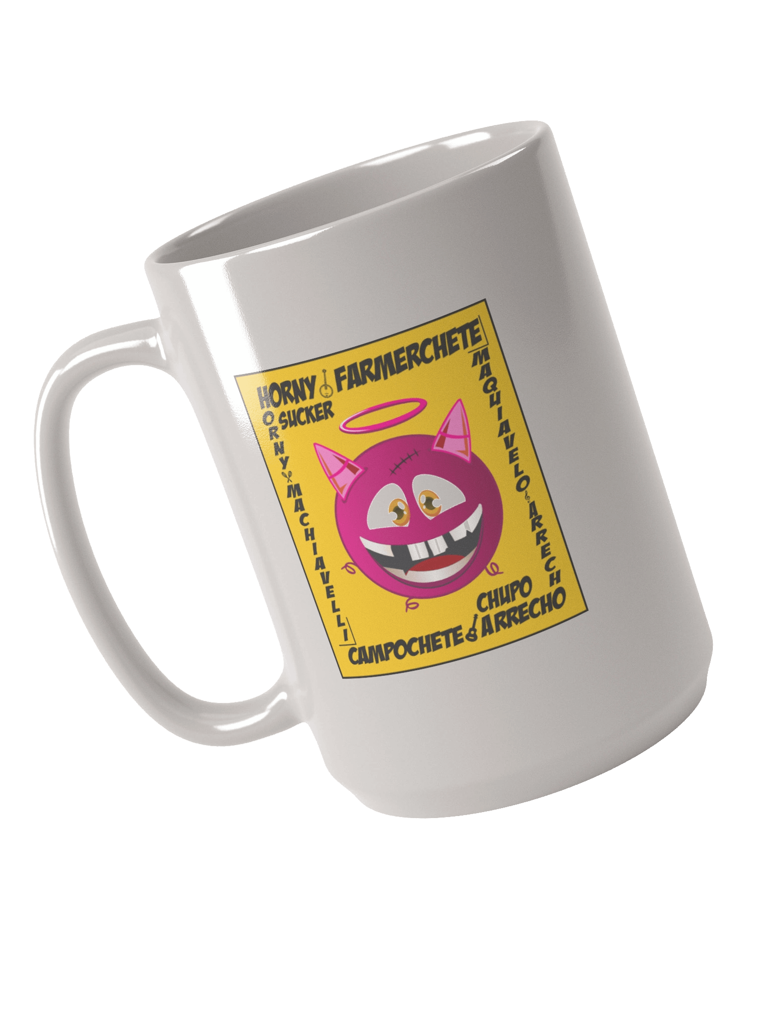 HORNY - ARRECHO - Ceramic Mug with Color Inside product image (4)