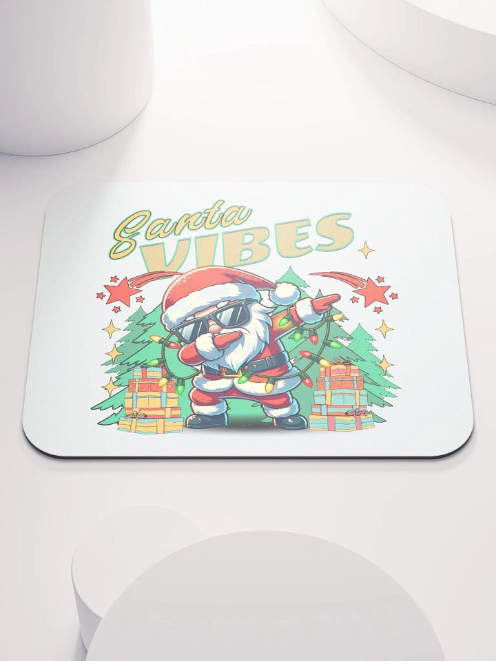 Santa Vibes Dabbing Mouse Pad product image (1)
