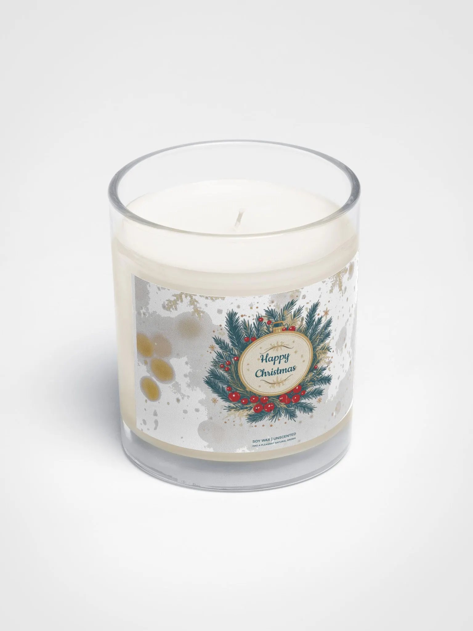 Soy Candle Happy Christmas – Natural Aroma product image (2)