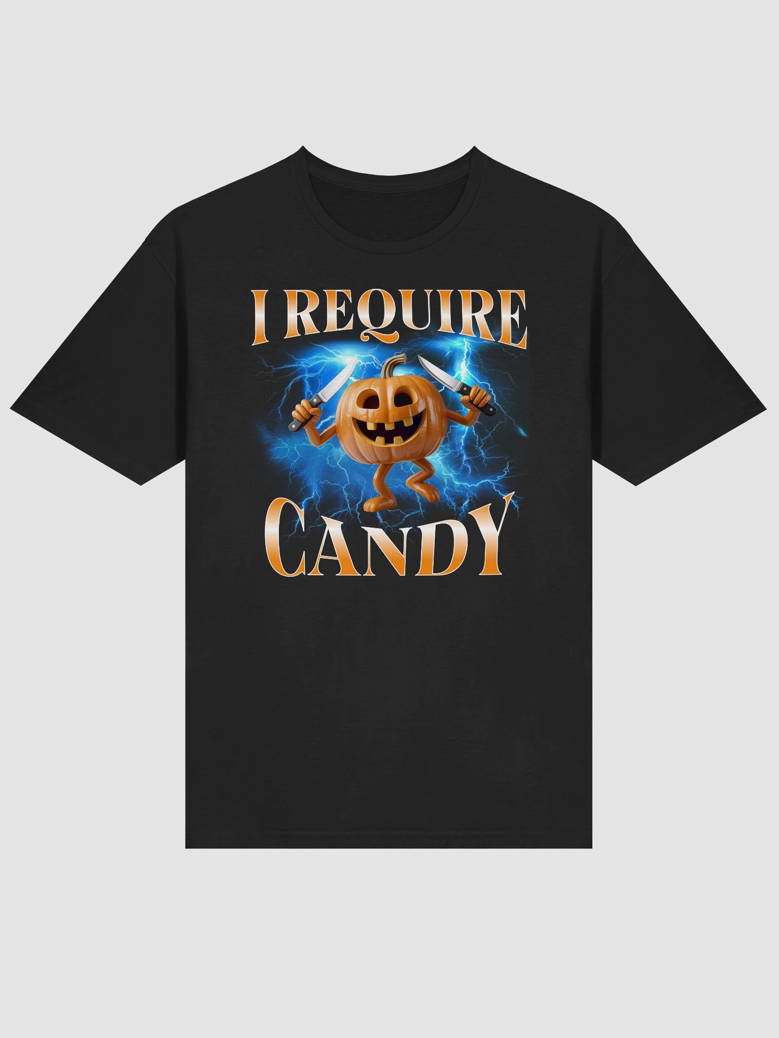 Bootleg Jack-O-Lantern - I Require Candy T-Shirt product image (3)