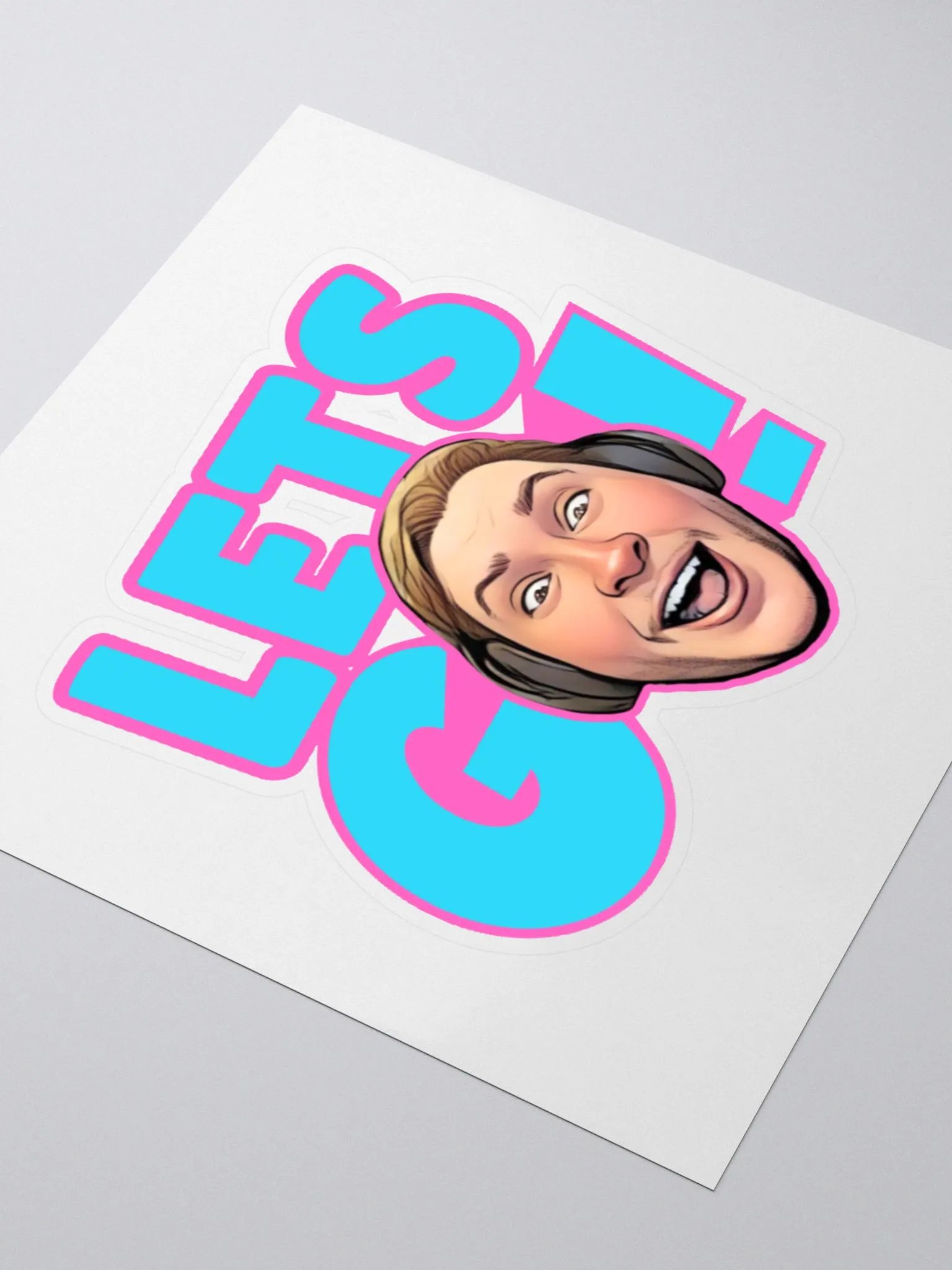 Mellend Let's Go Sticker product image (3)