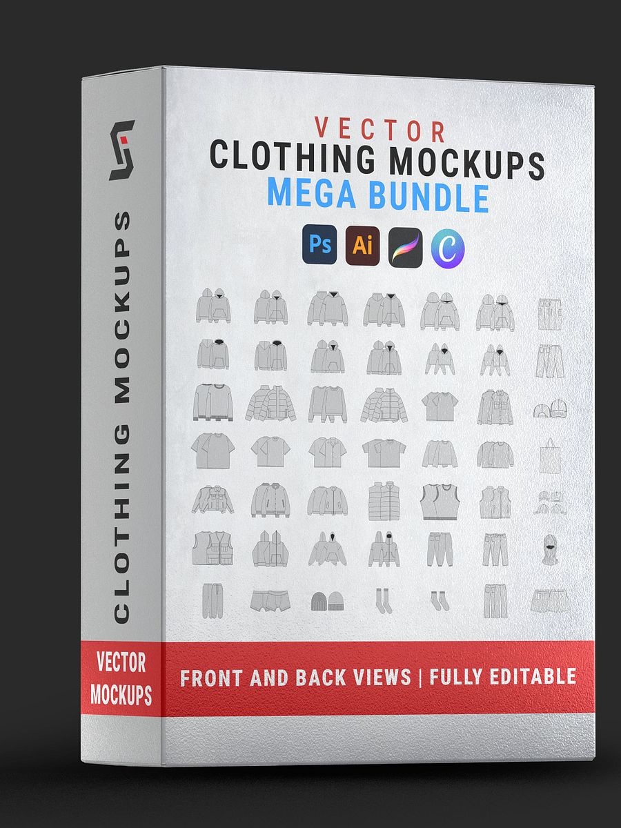 Clothing Mockups Mega Bundle product image (1)