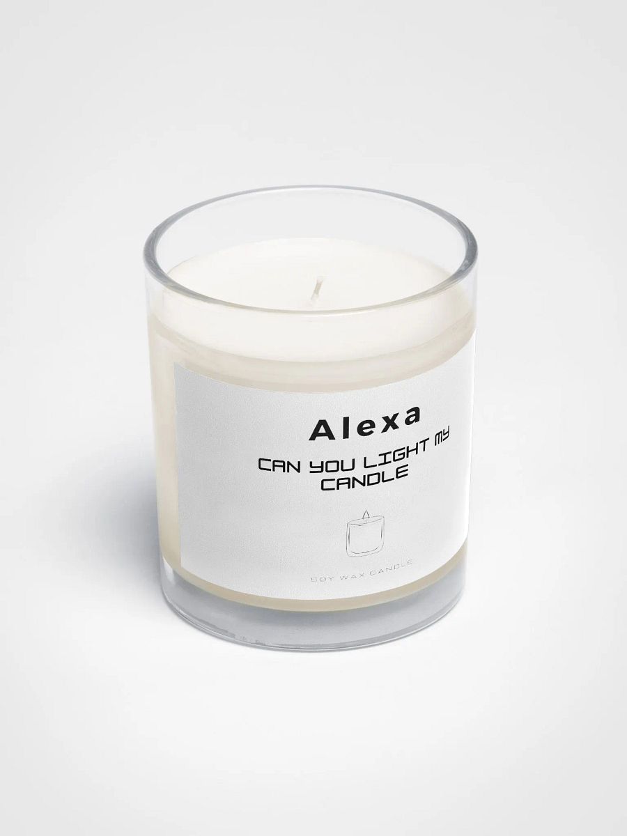 Alexa Joke Soy Wax Candle product image (2)
