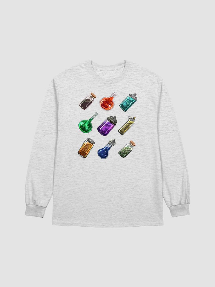 Witcher Pixel Potions Long-sleeved Tee product image (3)