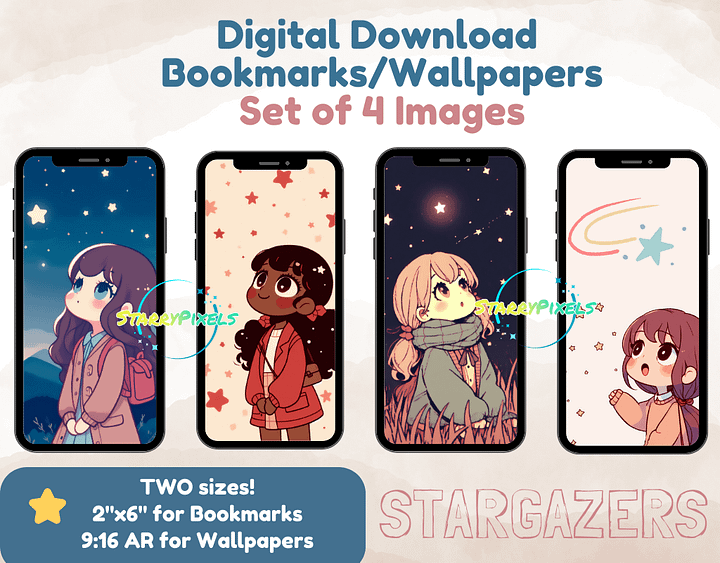 Stargazers Wallpapers and Bookmarks product image (1)