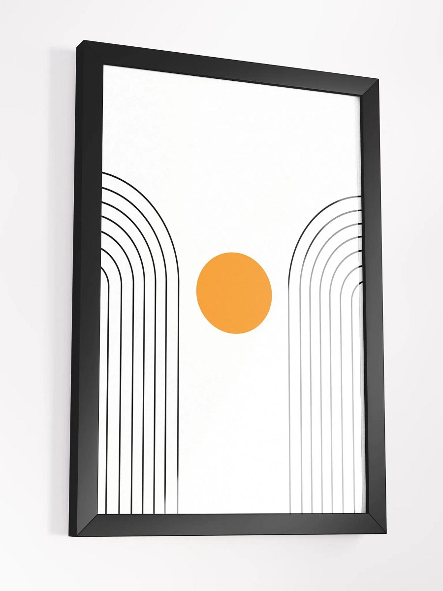 Symmetry in Orange Poster product image (13)