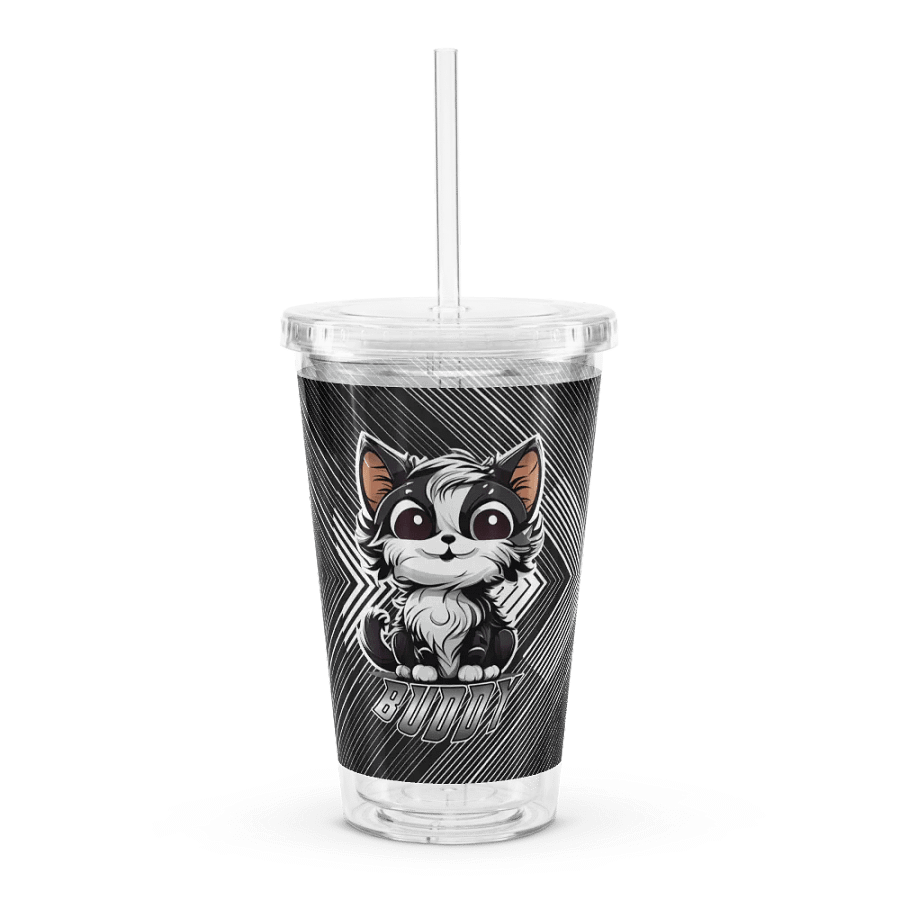 Buddy Double Wall Clear Plastic Tumbler (16 oz) product image (1)