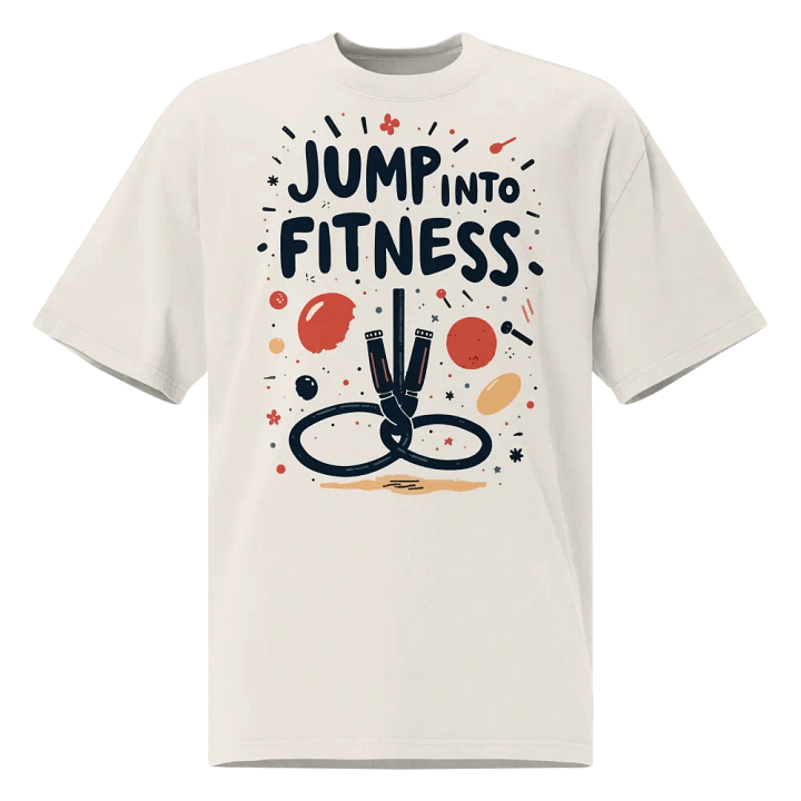 Jump into Fitness Oversized T-Shirt product image (1)