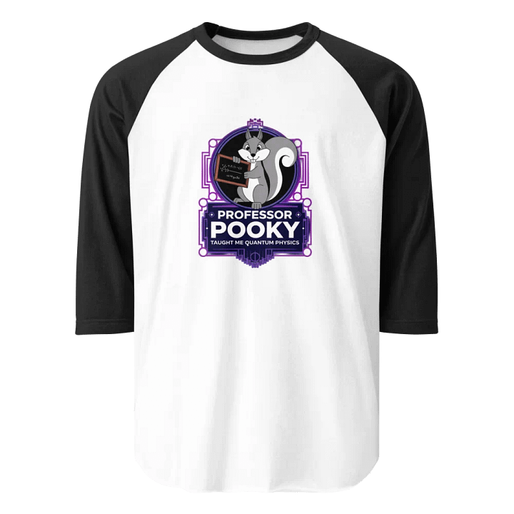 Quantum Physics Squirrel Raglan Tee product image (1)