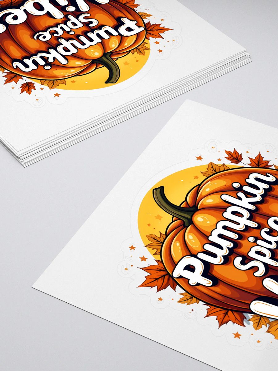 Pumpkin Spice Vibes Sticker product image (4)