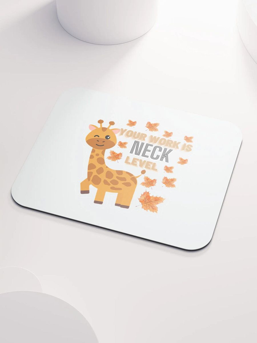 Neck Level Giraffe Mouse Pad product image (3)
