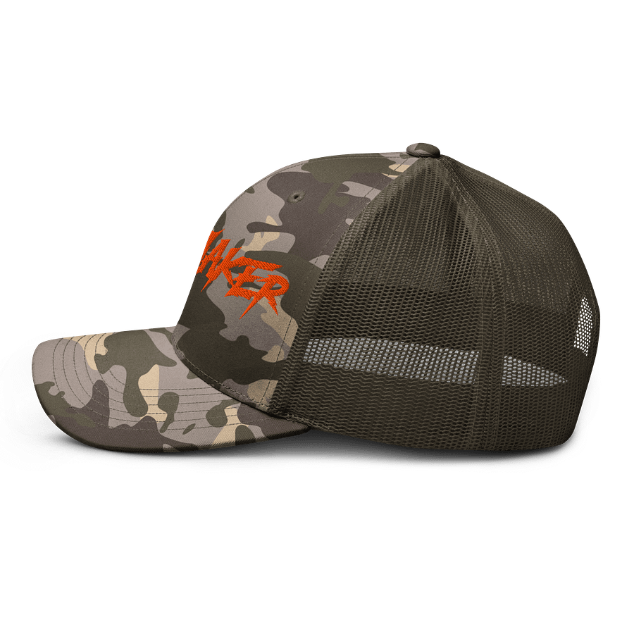 Kingmaker Essentials - Camouflage Trucker Hat (Orange Edit) product image (3)