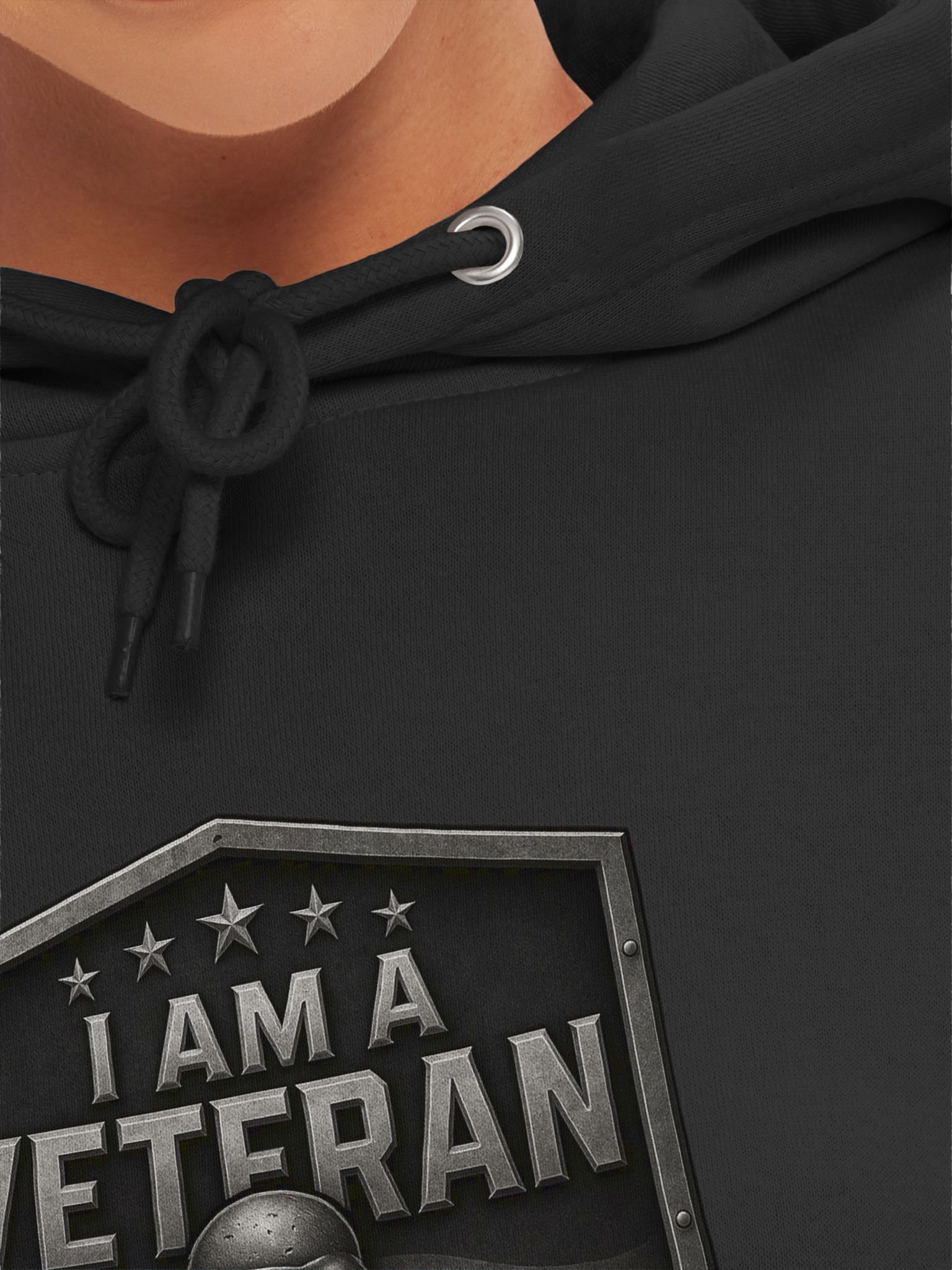 Veteran Tribute Emblem Hoodie product image (38)