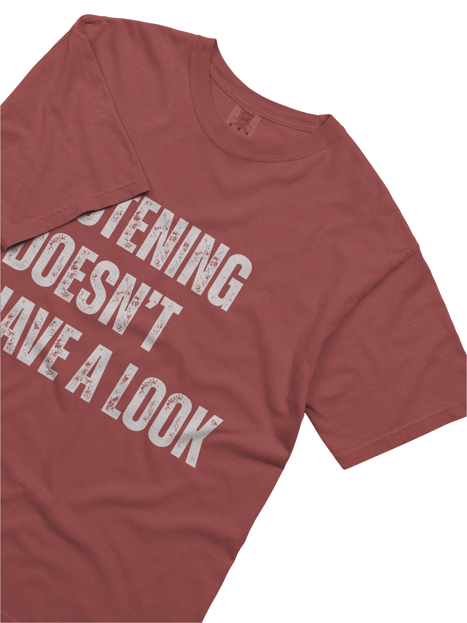 Listening Doesn't Have a Look - Unisex Tee product image (5)