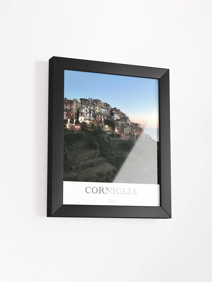 Corniglia Cinque Terre - Framed High-Quality Matte Poster product image (14)