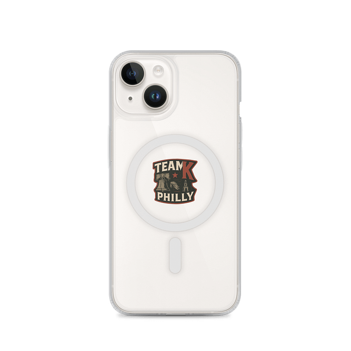 Team K Philly Clear Case for iPhone product image (1)
