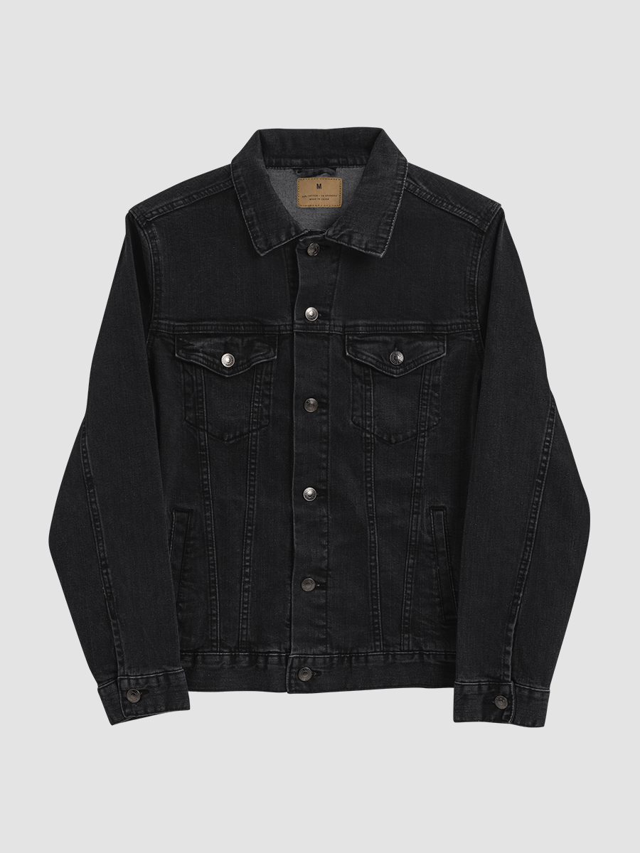 DEAD BY DEVS | CUSTOM EMBROIDED Unisex Denim Jacket - Threadfast Apparel product image (2)