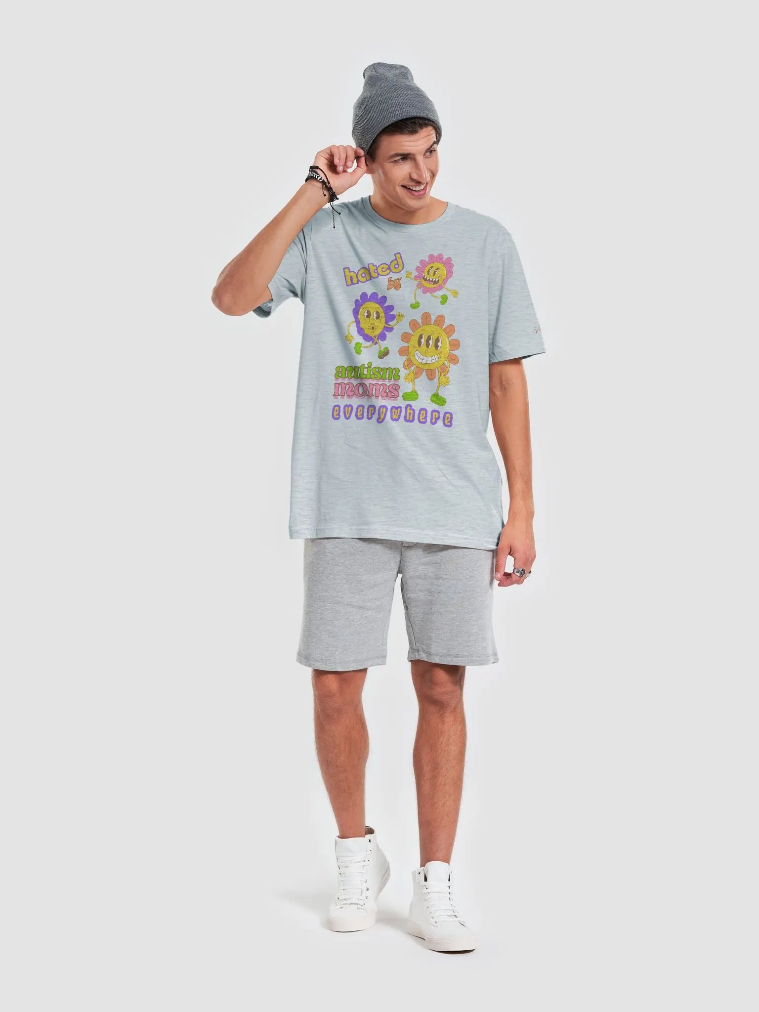 HATED BY AUTISM MOMS supersoft tee product image (41)